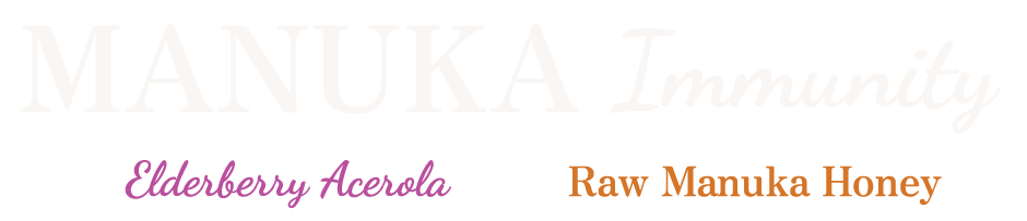 Manuka immunity honey with elderberry acerola