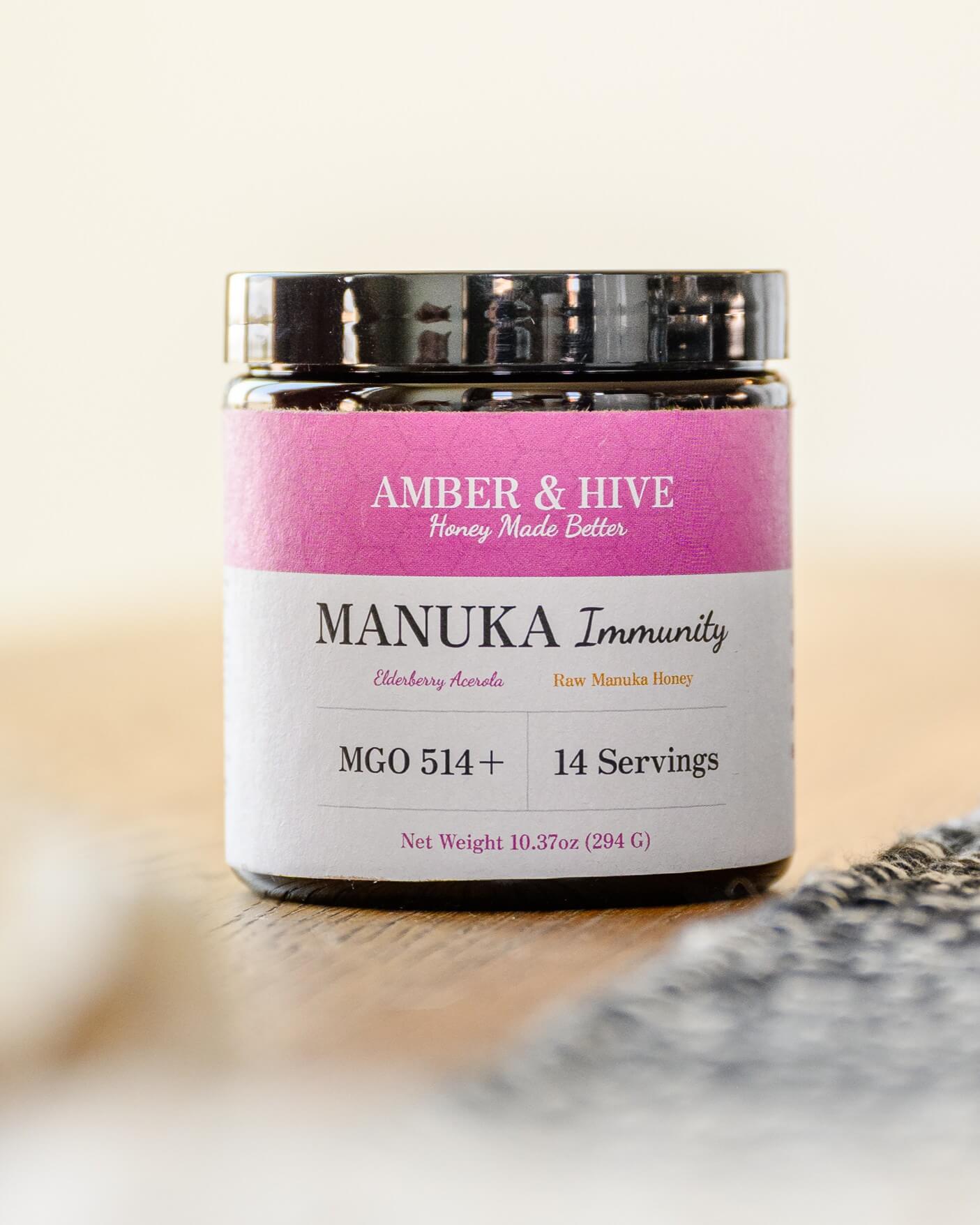 manuka honey with elderberry